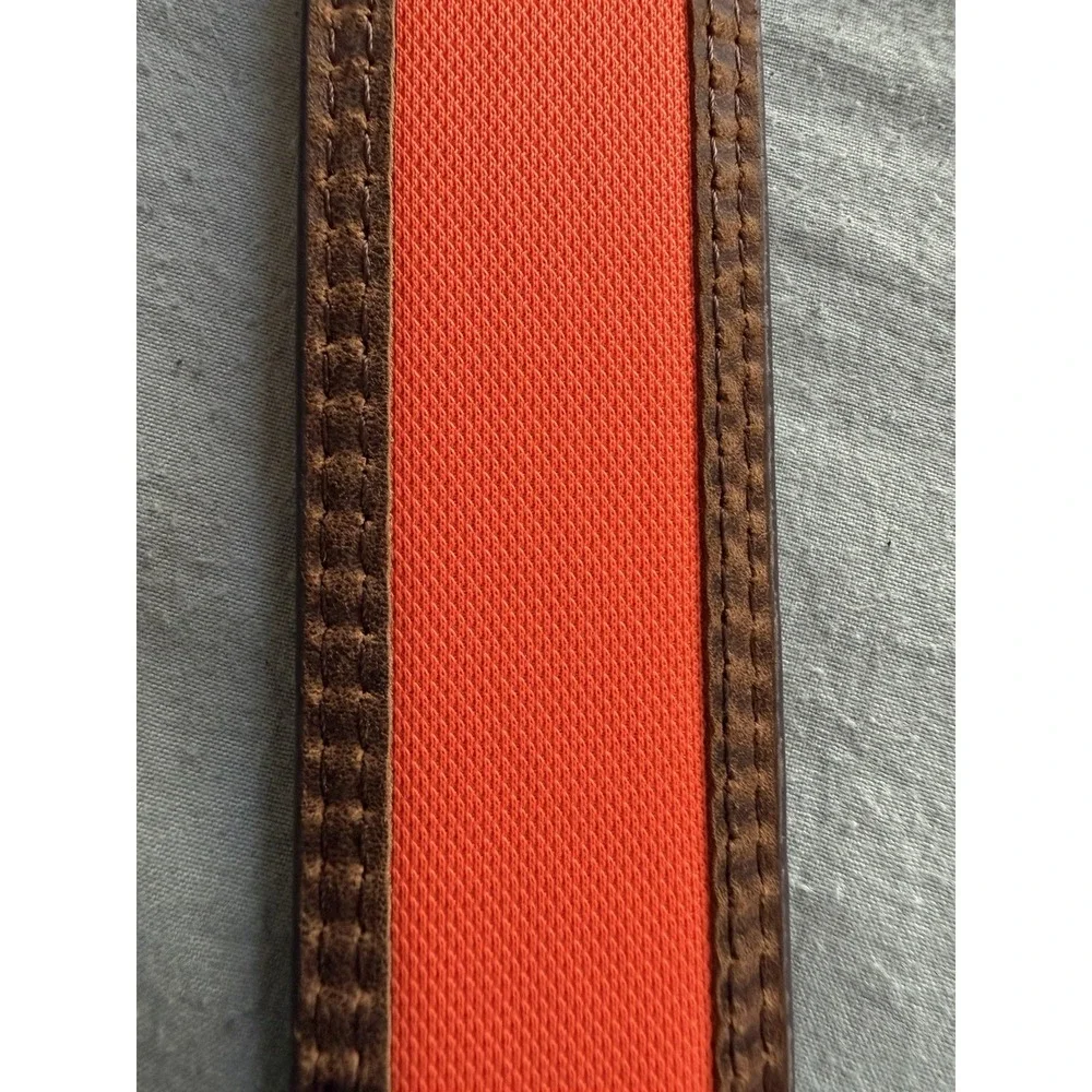 Ariat Work Leather Belt Brown Perforated Size 34 Western Casual New With Tags